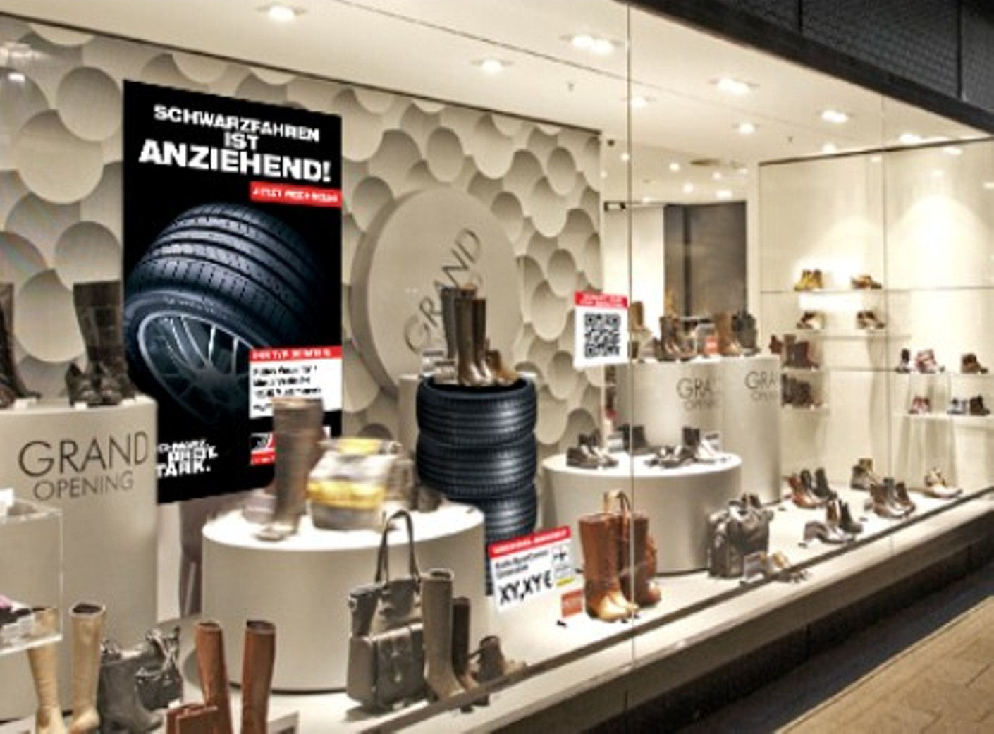 Fulda Sell Out Kampagen Wechselpake 2014 Schaufenster tb