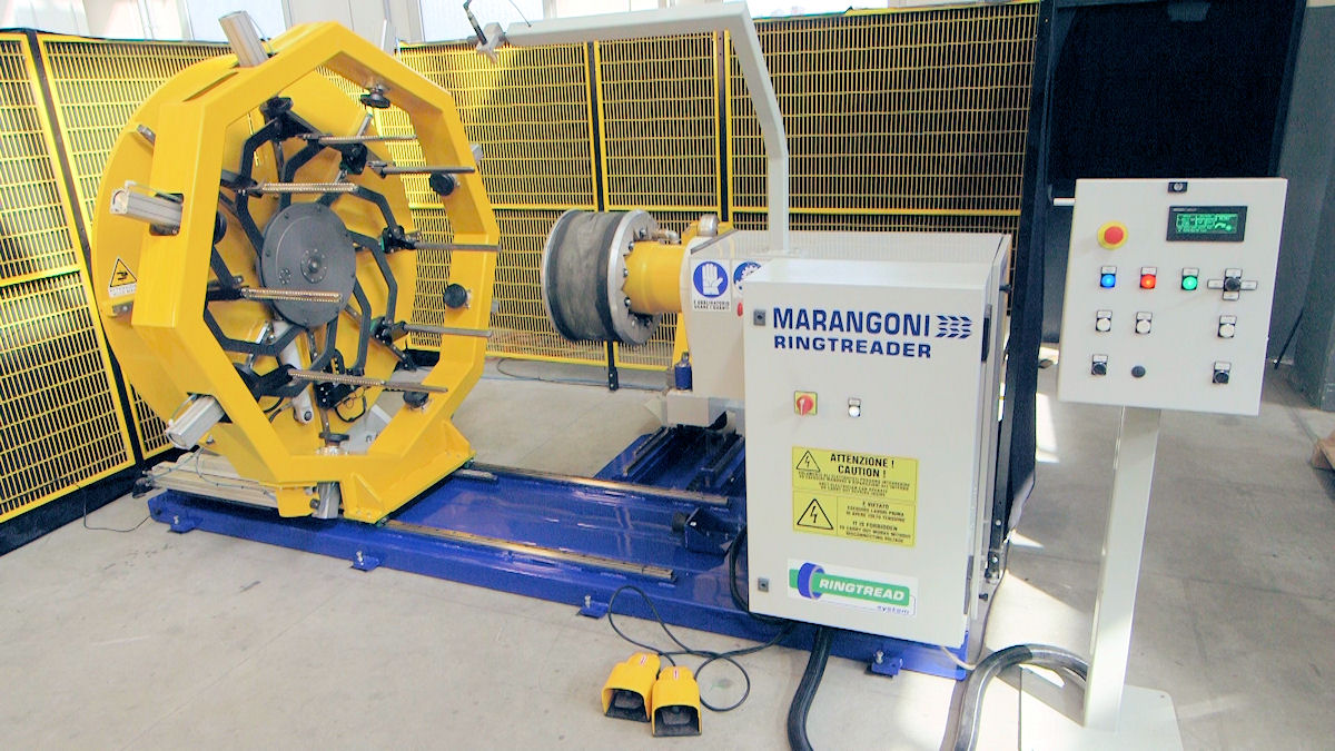 Marangoni Belegmaschine Ringtread tb