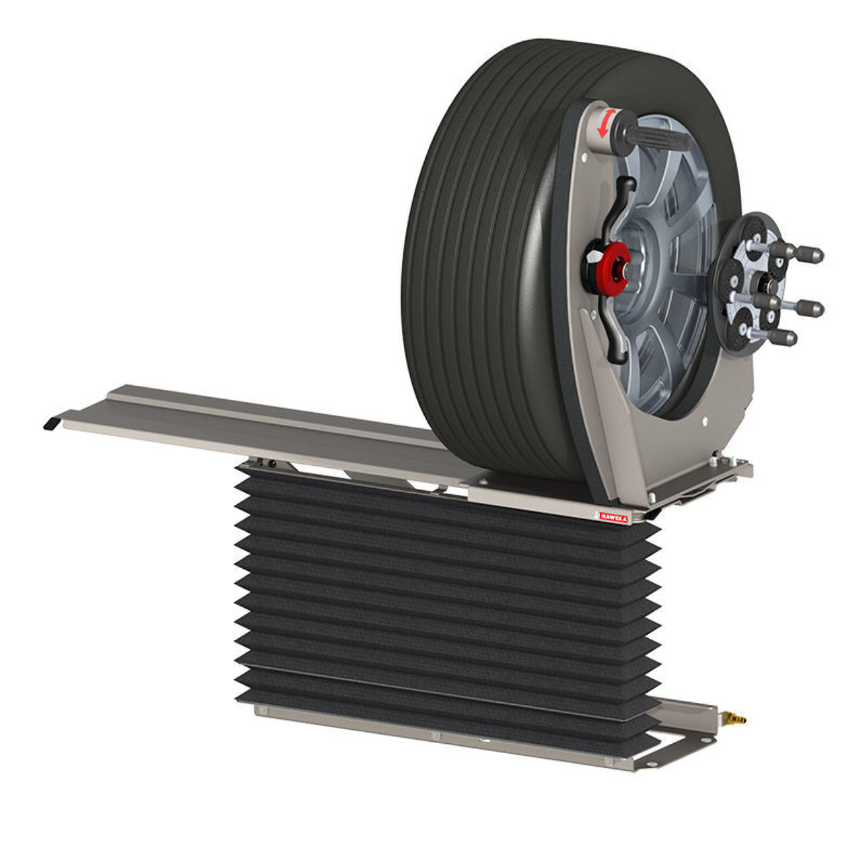 Haweka Autopromotec Bologna AirgoLift Rad+Spann kl1