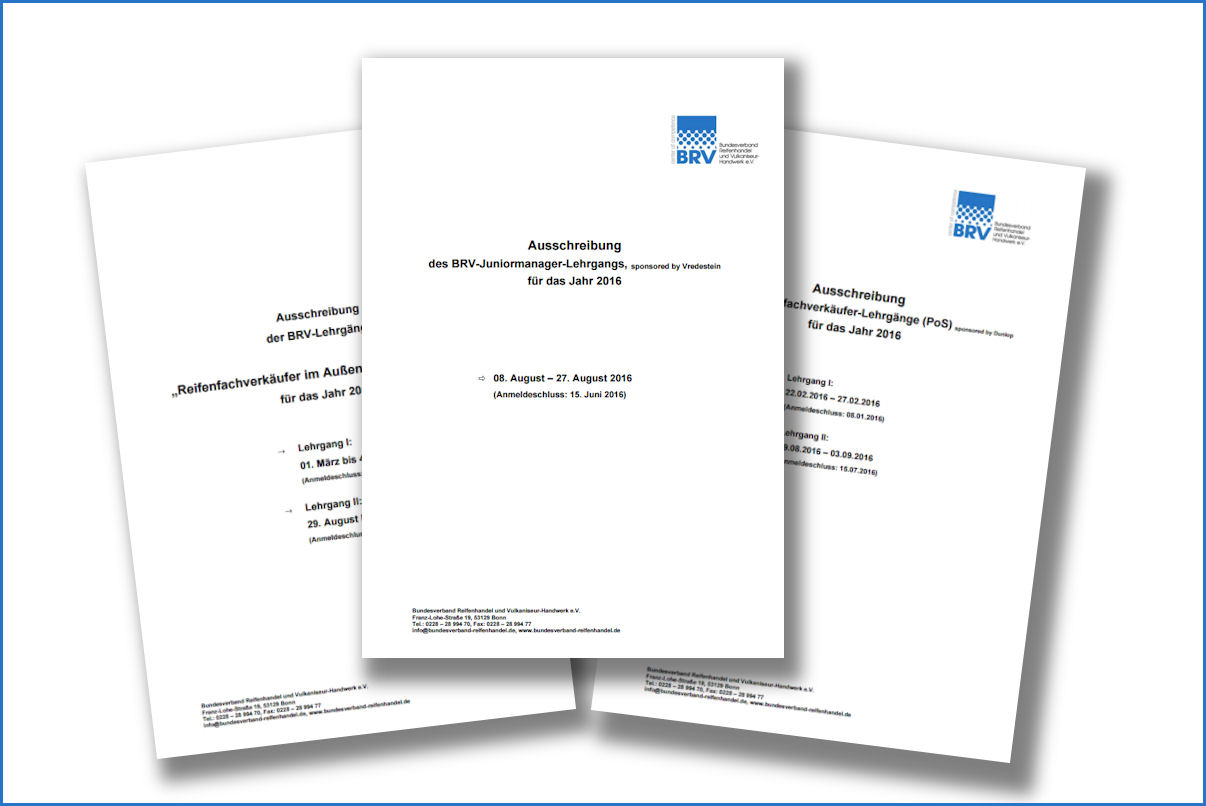BRV Lehrgänge tb