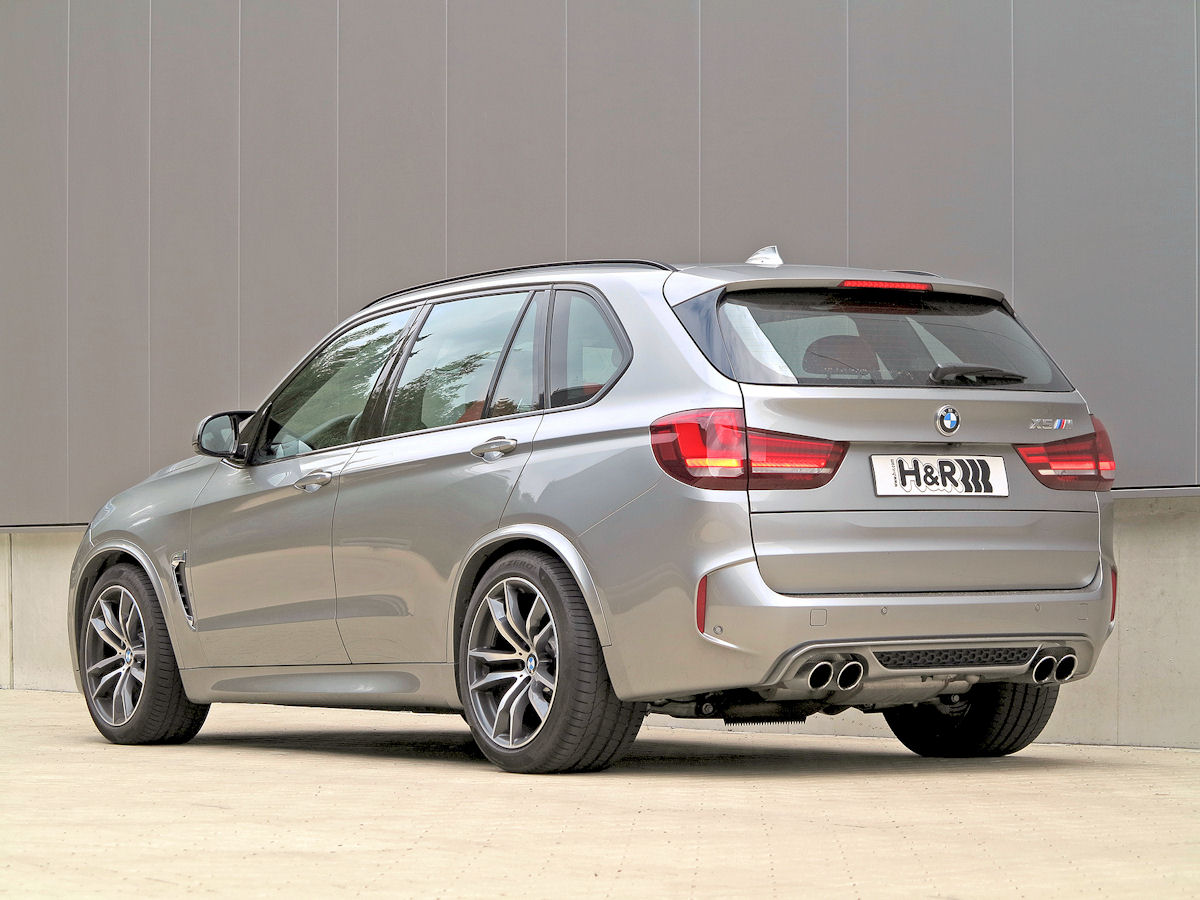 H R BMW X5 M Federn back tb