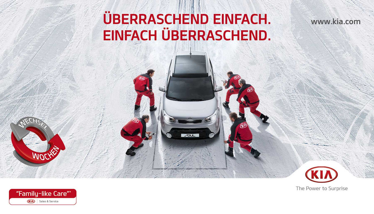 Kia Winterkampagne