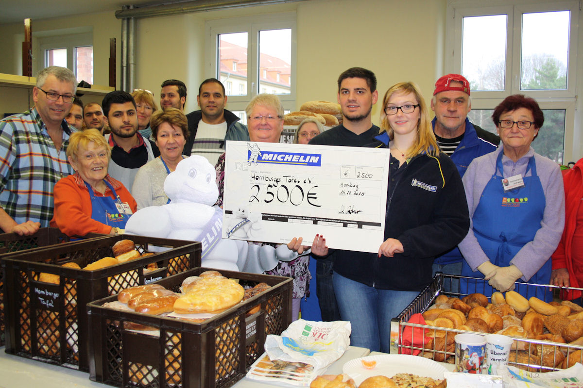 Michelin Spendenübergabe tb
