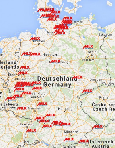 Aktuell gehören zum MLX-Netzwerk deutschlandweit rund 250 Partner mit insgesamt 270 Outlets