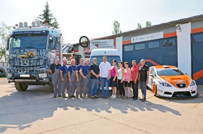 Bänex Reifen & Autoservice ist heute an sechs Standorte in der Region um Magdeburg herum präsent und beschäftigt insgesamt 35 Mitarbeiter