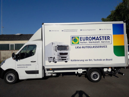 Euromaster Erweitert Autoglas-Service: Neues Spezialfahrzeug Für Lkw Ab ...