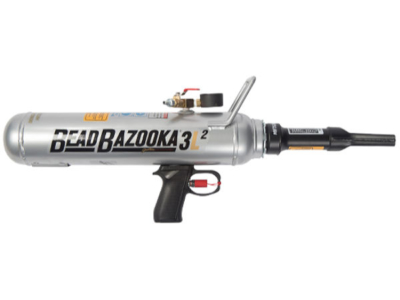 Gaither Tools neue „Bead Bazooka 3L2“ soll gegenüber der 2011 erstmals vorgestellten „Bead Bazooka 6L“ mit einer kompakteren und damit leichteren Bauweise aufwarten können (Bild: Gaither Tool)