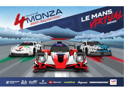 Goodyear ist einer der Partner der Le Mans Virtual Series, bei der nach dem Saisonauftakt am vergangenen Wochenende noch weitere vier Läufe im Rennkalender stehen bis hin zu den das Finale markierenden 24 Stunden von Le Mans am 15./16. Januar kommenden Jahres (Bild: Goodyear)