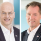 Harald Kröger (links) legt zum Jahresende sein Mandat als Geschäftsführer der Robert Bosch GmbH nieder, und Mitgeschäftsführer Dr. Markus Heyn übernimmt dessen Aufgaben in seiner neuen Rolle als Vorsitzender des Bereiches Mobility Solutions (Bilder: Bosch)