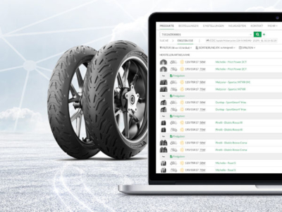 Laut der RSU GmbH ist auch in der diesjährigen Saison die Warenverfügbarkeit bei Motorradreifen über ihre B2B-Plattform TyreSystem gewährleistet (Bild: RSU)