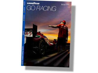 Auf den diesmal 40 Seiten des Goodyear-Onlinemagazins GoRacing findet sich allerlei an Informationen zum Motorsportengagement des Reifenherstellers in der WTCR, ETCR, WEC, ELMS und ETRC (Bild: Goodyear)
