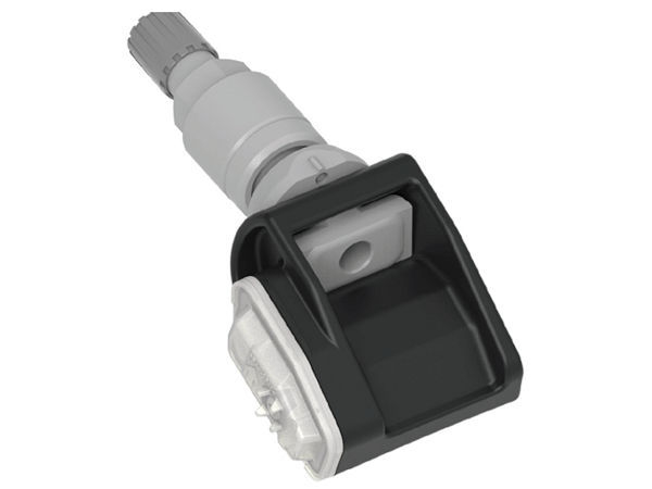 Der unter der Artikelnummer 3166 angebotene Sensor verfügt über ein Aluminiumventil mit variablem Winkel (Bild: Schrader)