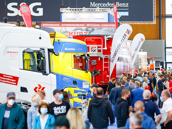 Wie bei den vorherigen Messen in Karlsruhe werden bei der diesjährigen Nutzfahrzeugmesse NUFAM im Herbst sicher auch wieder Unternehmen aus der Reifenbranche unter den Ausstellern sein (Bild: Messe Karlsruhe/Jens Arbogast)