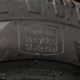 Das Logo „Contains Recycled Materials” auf der Seitenwand des Reifens soll die Nutzung wiederverwerteter Materialien bei der Herstellung dieser Continental-Reifenlinie verdeutlichen (Bild: Continental)