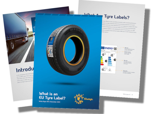 Im neuesten Magna-Whitepaper wird (in englischer Sprache) erklärt, was es mit dem EU-Reifenlabeling bzw. der zugehörigen Einstufung von Reifen hinsichtlich der drei Kriterien Kraftstoffeffizienz, Nasshaftung und Abrollgeräusch auf sich hat (Bilder: Magna Tyres)
