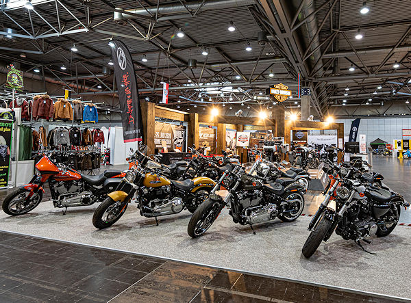 Harley-Davidson gehört zu den Herstellern, die laut Veranstalter eine größere Standfläche bei der diesjährigen Motorradmesse Leipzig gebucht haben (Bild: Twin Veranstaltungs GmbH)