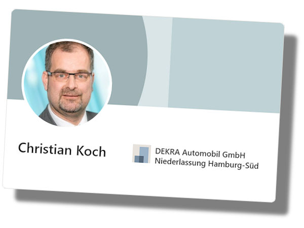 Untersuchungen an verunfallten Reifen wird Dekra-Mann Christian Koch zukünftig im Norden Deutschlands durchführen (Bild: LinkedIn/Screenshot)