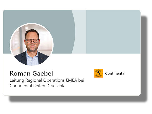 „Aus eigener Motivation“ hat Roman Gaebel Continental verlassen, wo er zuletzt als Leiter Regional Operations EMEA fungierte (Bild: LinkedIn/Screenshot)