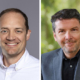 Zum 1. Oktober wird Matthew Cabe (links) neuer CEO bei Michelin North America und tritt damit die Nachfolge von Alexis Garcin an, der neue Aufgaben innerhalb des Konzerns übernehmen soll (Bilder: Michelin, USTMA)