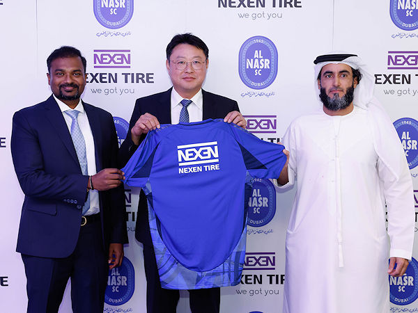 Sportmarketing sieht Nexen als idealen Weg, um seine Markenbekanntheit zu steigern und die Verbindung zu seinen Kunden zu stärken – mit dem Sponsoring der Fußballmannschaft Al Nasr SC aus Dubai weitet man das diesbezügliche Engagement nun auch auf den Nahen Osten aus (Bild: Nexen Tire)