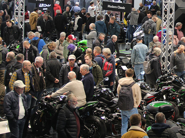 Zur 40. Ausgabe der Motorradmesse in den Westfalenhallen erwartet der Veranstalter rund 400 Aussteller und 100.000 Besucher (Bild: NRZ/Christian Marx)