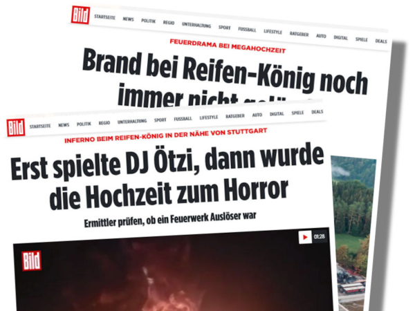 Der Brand bei dem Großhändler Göggel im Sommer vor gut zwei Jahren hatte auch außerhalb der Reifenbranche für ordentlich Schlagzeilen gesorgt (Bilder: Bild)