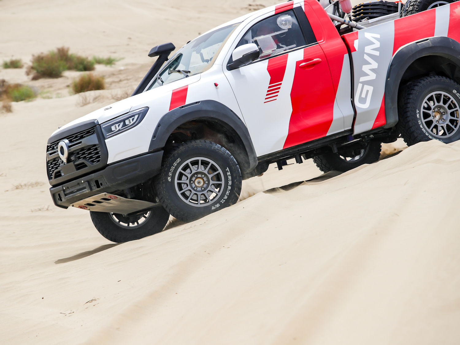 Great Wall Motors (GWM) und Reifenhersteller Sailun konnten sich bei der jüngsten Takhlimakan Rally in China gleich mehrere Titel sichern (Bild: Sailun Group)