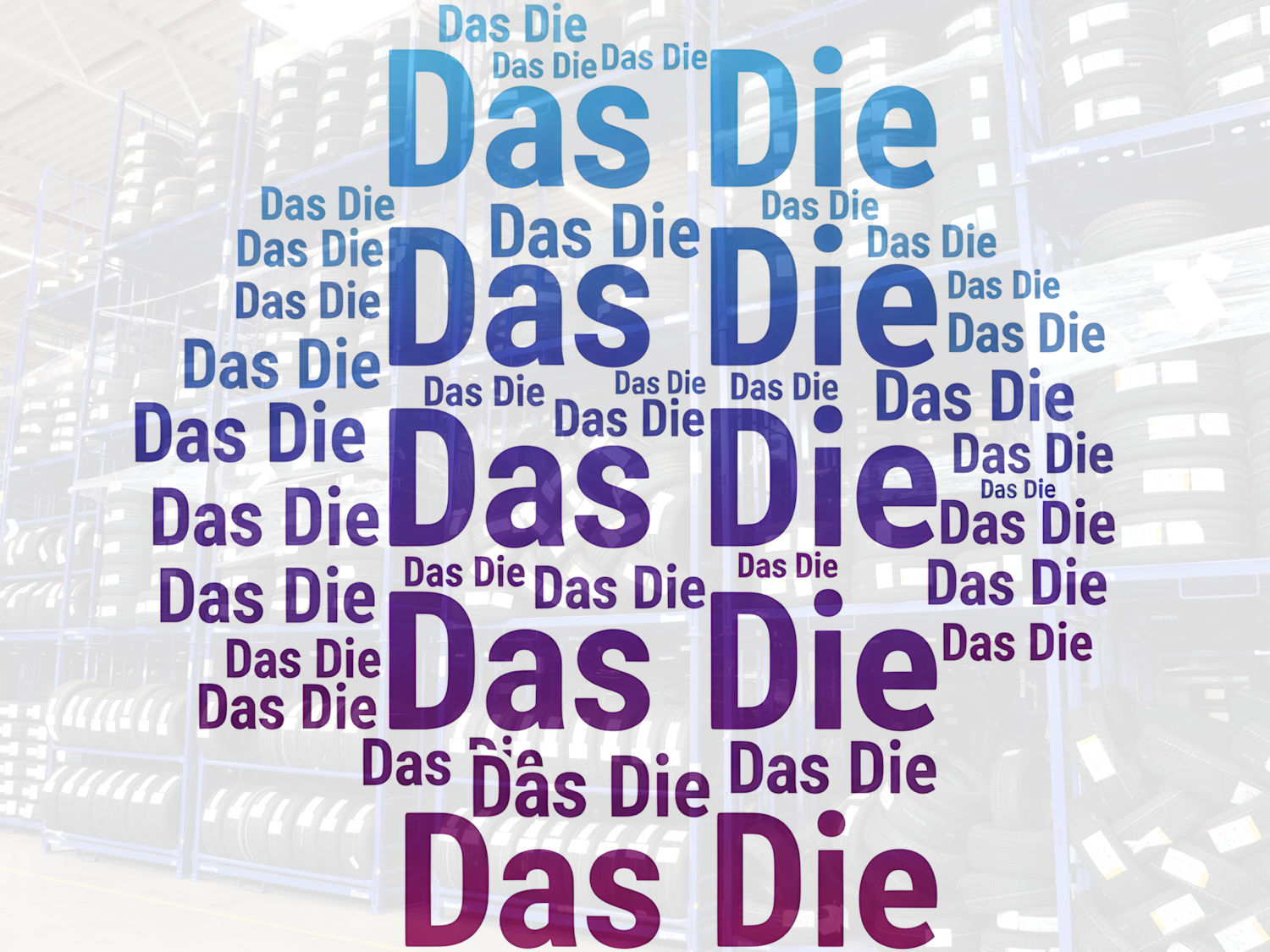 Das Die dominiert ganz offenbar den Sprachgebrauch (auch) im Reifenmarkt, aber warum eigentlich? (Bilder: NRZ/Arno Borchers)