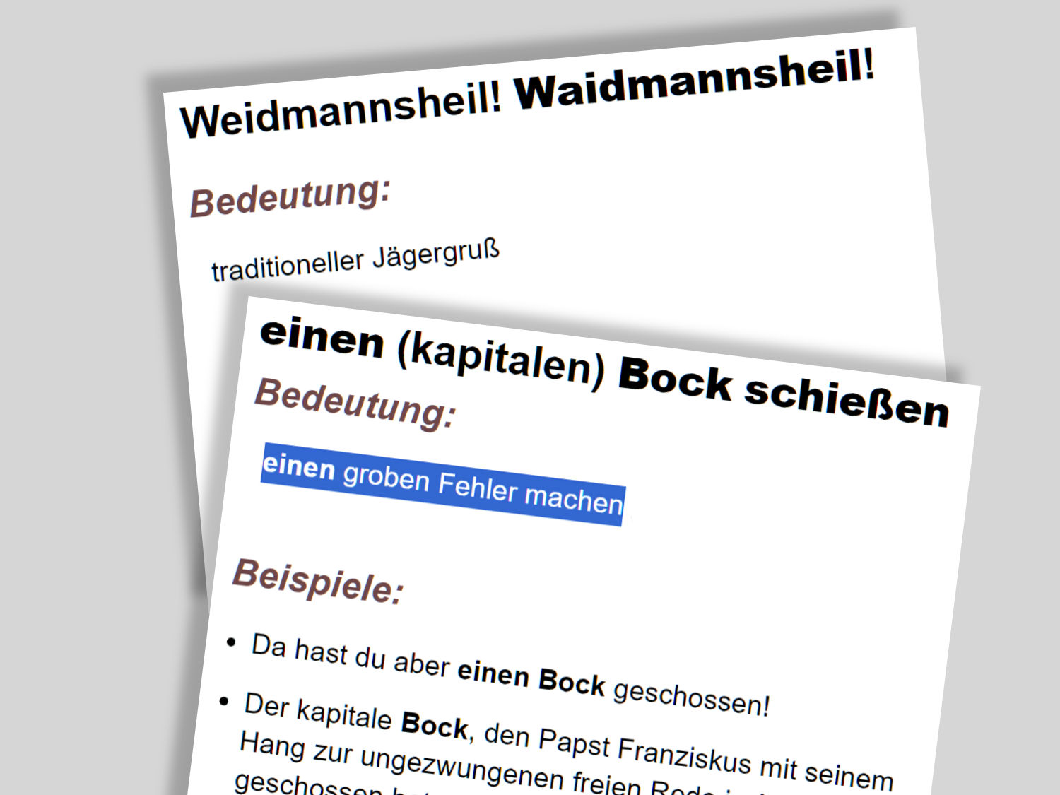 Bei ihrer jüngsten Berichterstattung zum Thema Fahrsicherheit und Abrieb von Reifen ist der NEUE REIFENZEITUNG ein ärgerlicher Fehler unterlaufen, der online zwar bereits korrigiert ist, sich leider aber in unserem August-Heft wiederfinden wird (Bilder: Redensarten-Index/Screenshots)