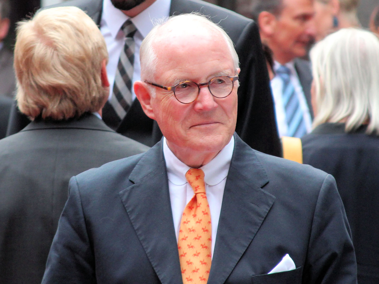 Der langjährige Continental-Manager Georg-Jesco von Puttkamer – hier beim Jubiläum der Team-Kooperation 2017 – ist Anfang vergangener Woche im Alter von 85 Jahren verstorben (Bild: NRZ/Christian Marx)