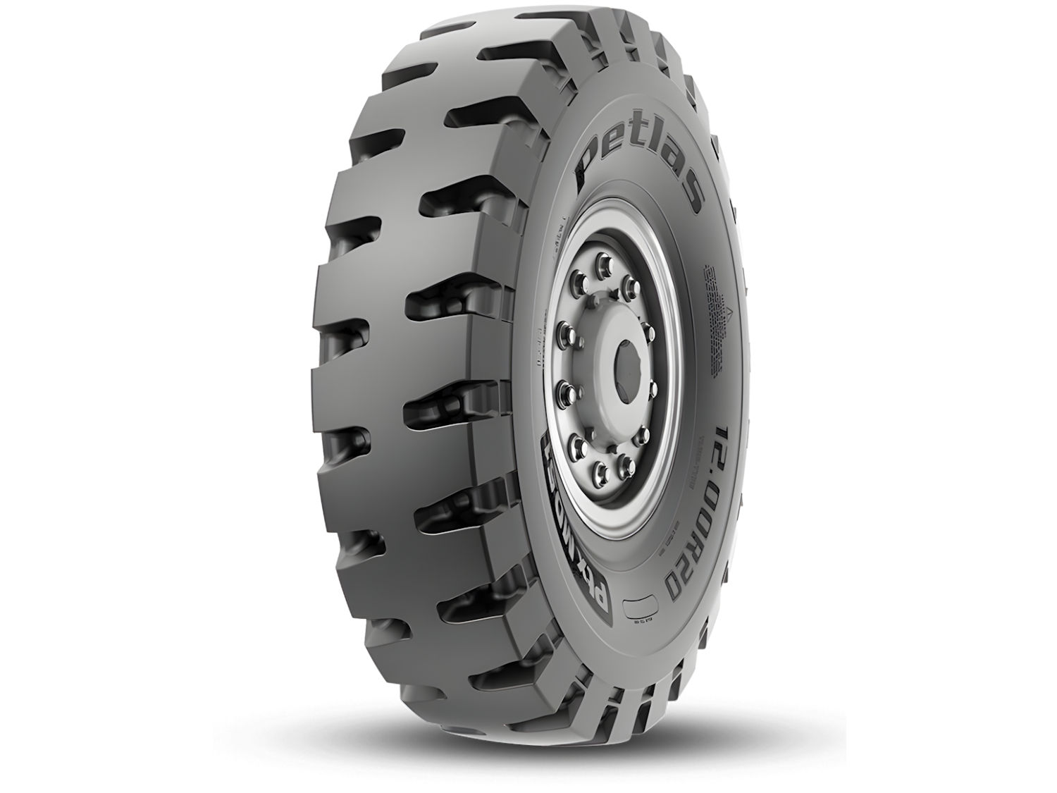 Petlas hat für extreme Untertageanwendungen einen neuen Radladerreifen mit L5-Profil und Zwei-Sterne-Karkasse eingeführt: den PtxMD51 (Bild: Petlas)