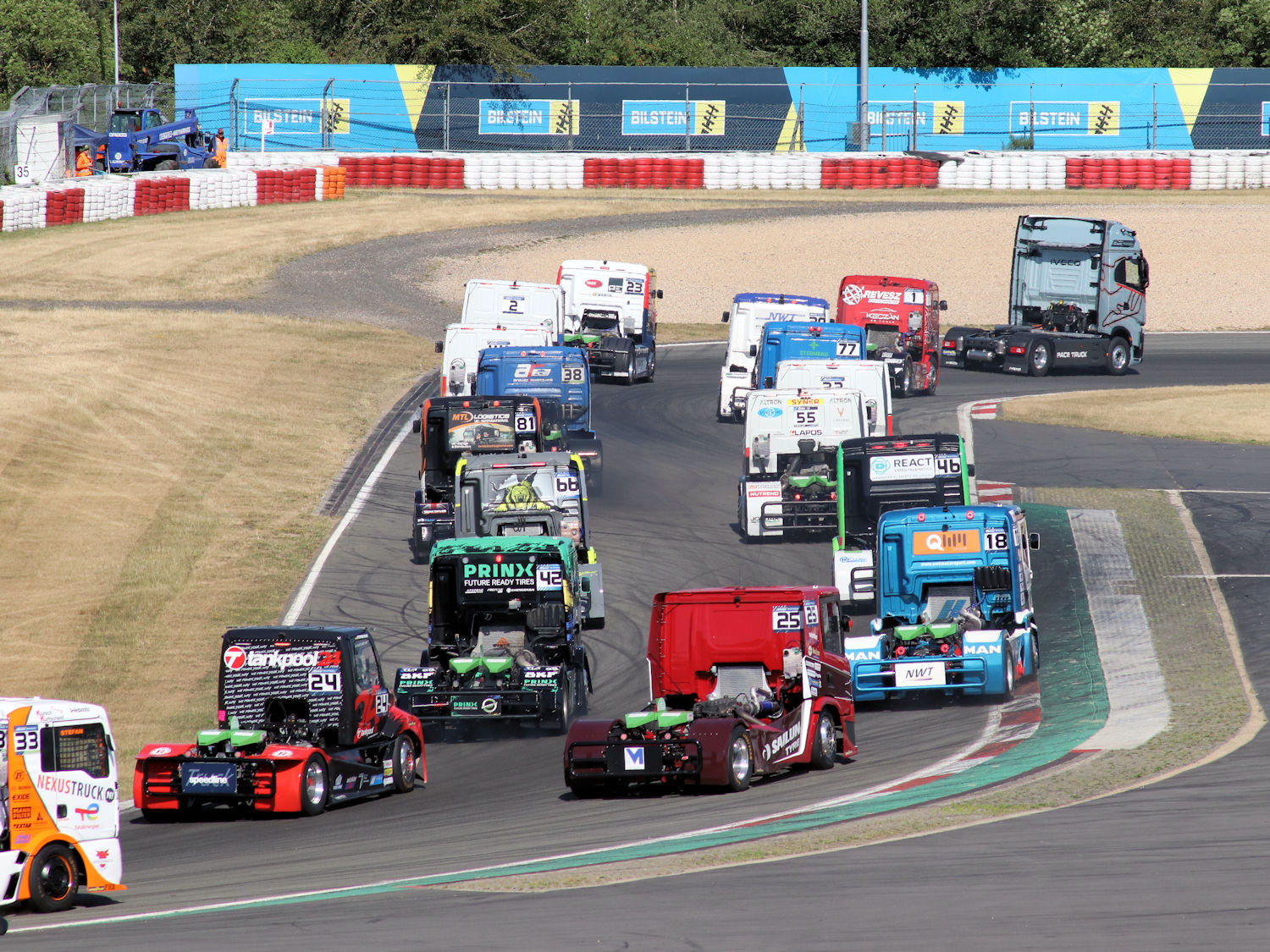 Im Mittelpunkt des diesjährigen Truck Grand Prix standen einmal mehr die vier Rennen der ETRC (Bild: NRZ/Arno Borchers)