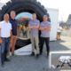Wollen auch auf der kommenden Steinexpo-Messe wieder gemeinsam auftreten: Hersteller Triangle Tyre und Vertriebspartner Heuver Banden (großes Bild: NRZ/Arno Borchers; kleines: Triangle Tyre)